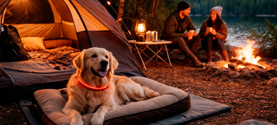 Комфортная ночёвка на природе: лайфхаки для владельцев собак